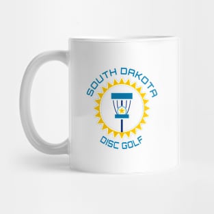 South Dakota Disc Golf - State Flag Light Mug